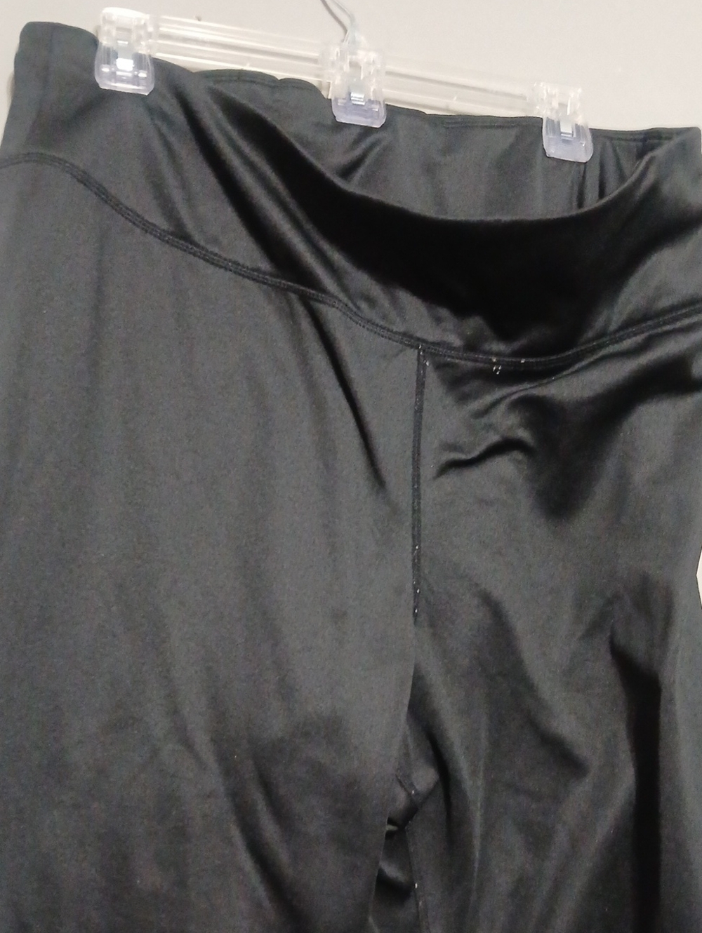 Cuddl Duds Black Women's Stretch Leggings - Picture 2 of 5